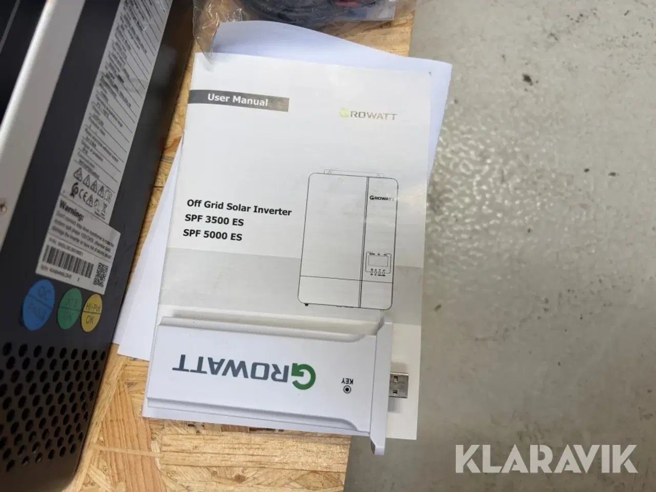 Billede 7 - Solcelle inverter Growatt SPF 5000 ES 5kW - off grid