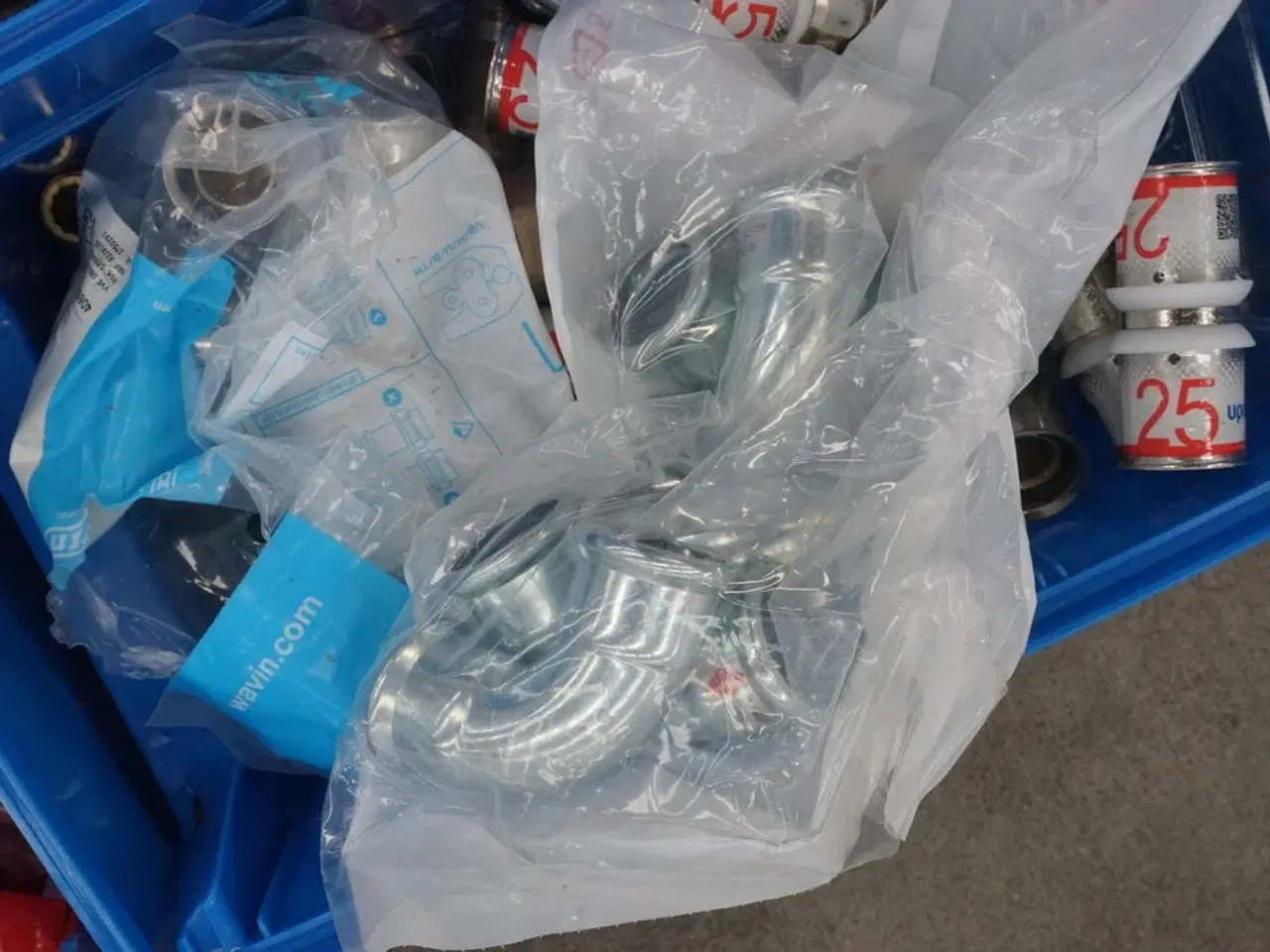 Billede 9 - 4 spande fittings