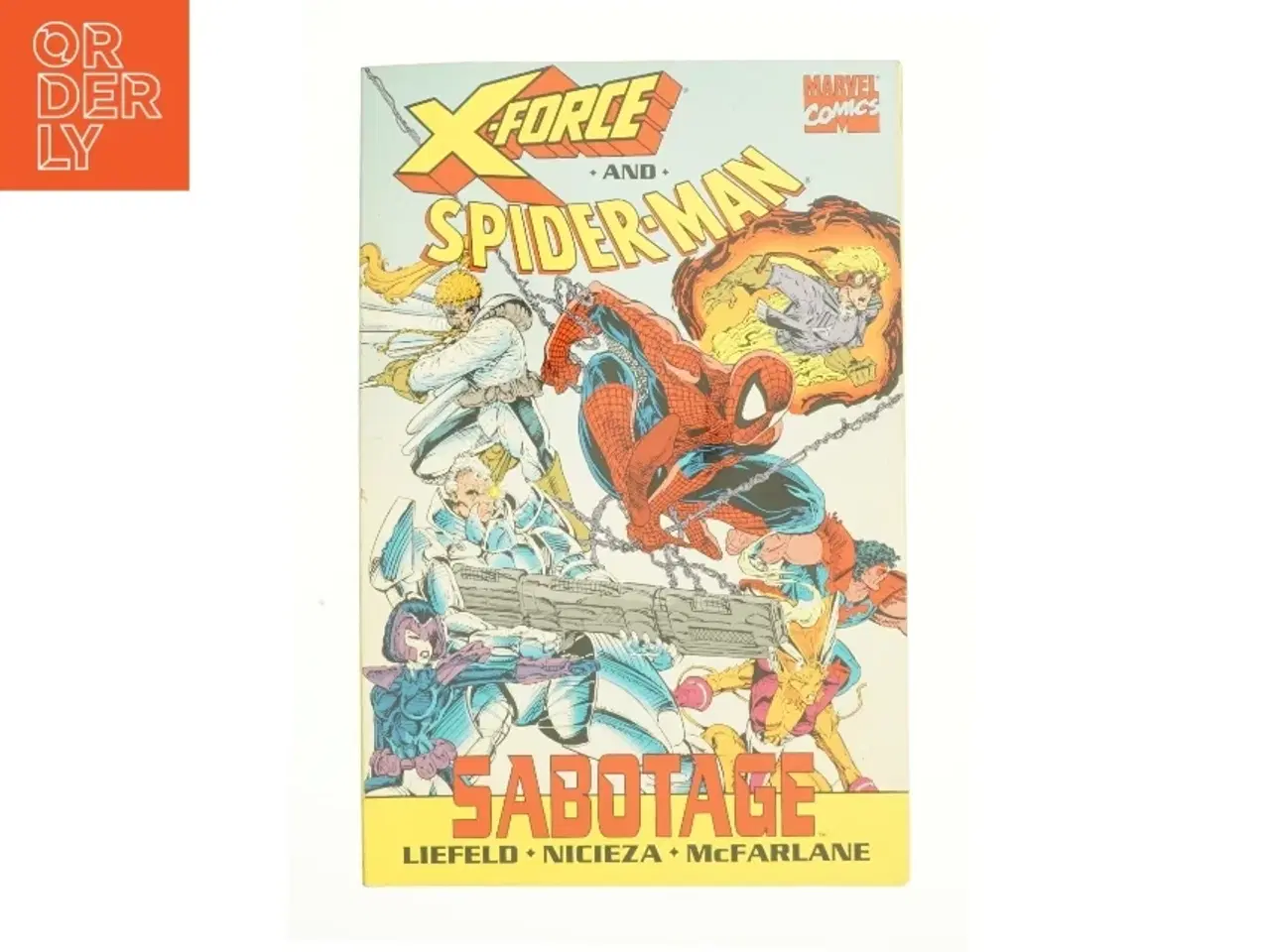 Billede 1 - X-force and spiderman: sabotage fra Marvel