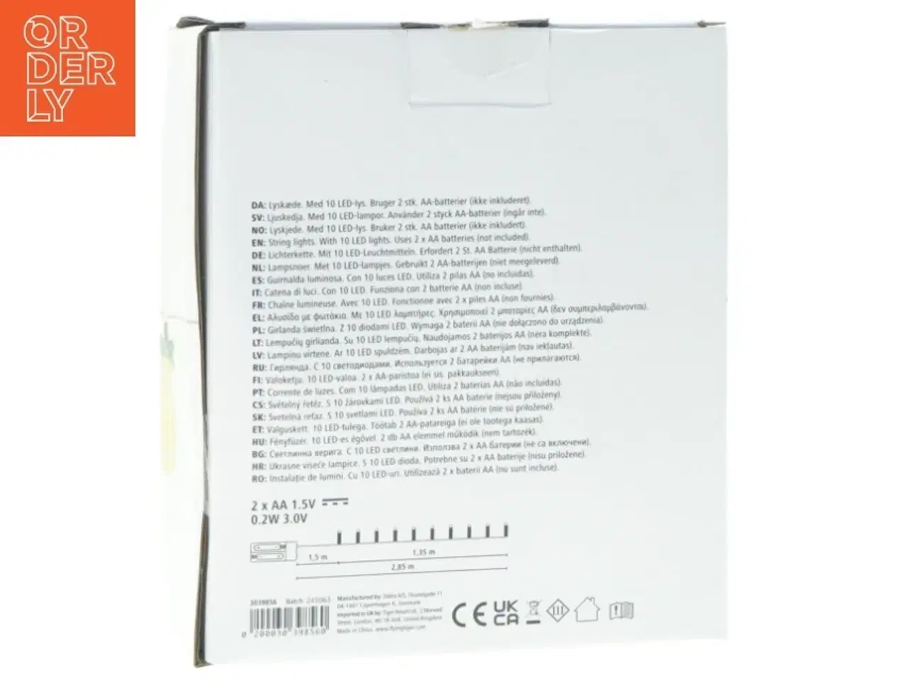 Billede 5 - Lyskæde fra Tiger (str. De 285 m)