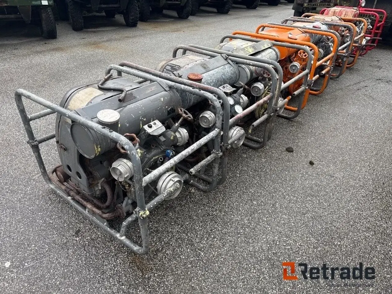 Billede 1 - - - - 8 stk Vw vandpumpe 1192cc