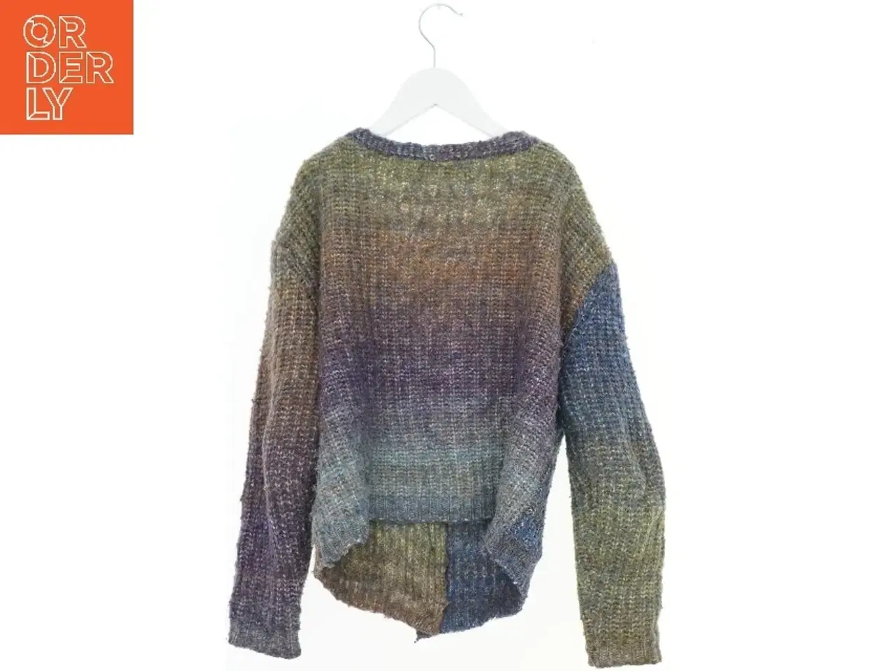 Billede 2 - Strikket uldcardigan med farveskift fra LMTD (str. 152)