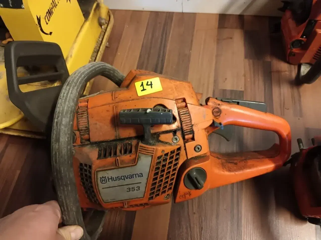 Billede 2 - 6 stk. kædesave HUSQVARNA, 1 stk. kapsav og 1 stk. løvblæser