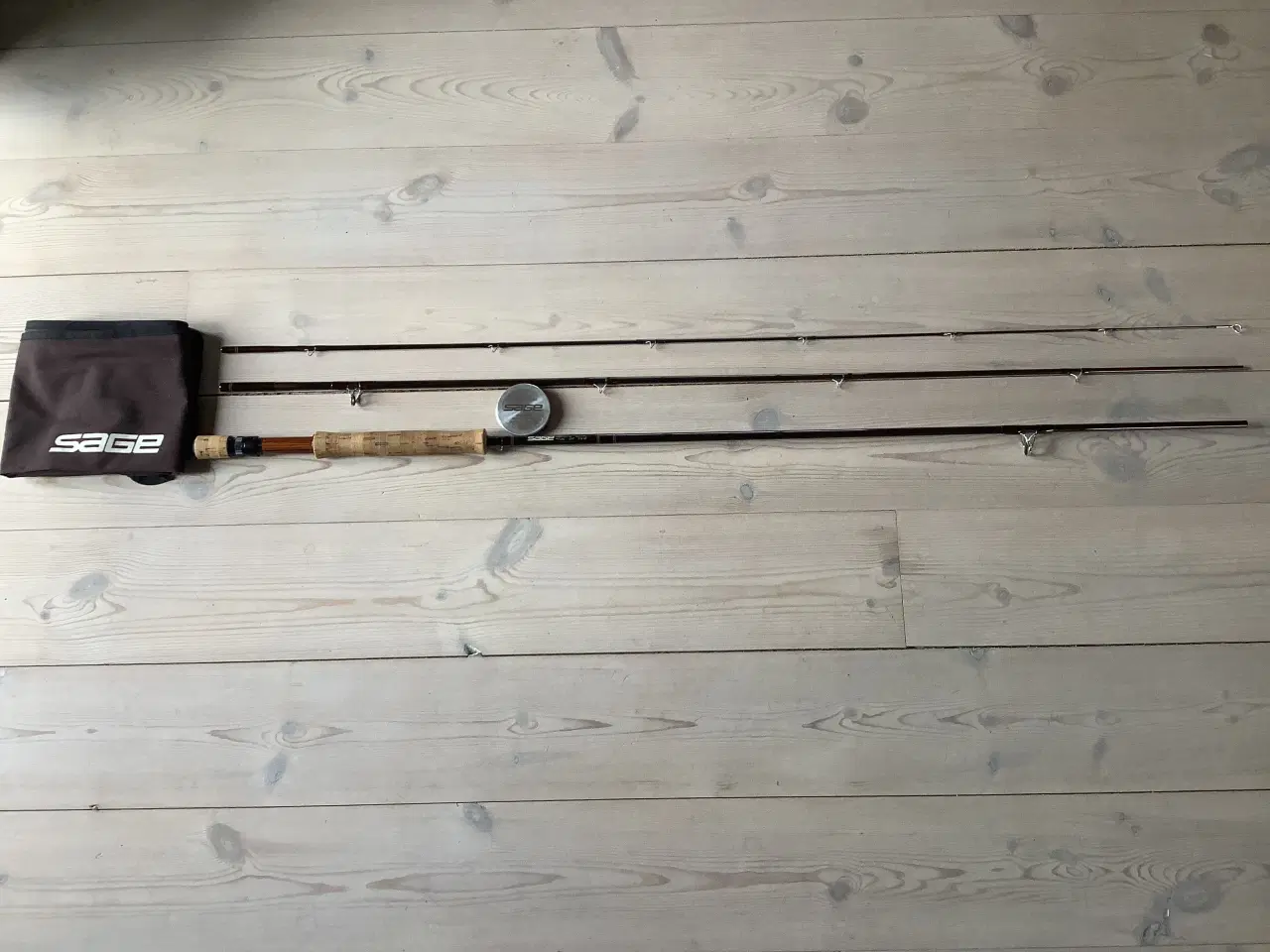 Billede 2 - SAGE Flue stang 3 delt line 7 ti fod