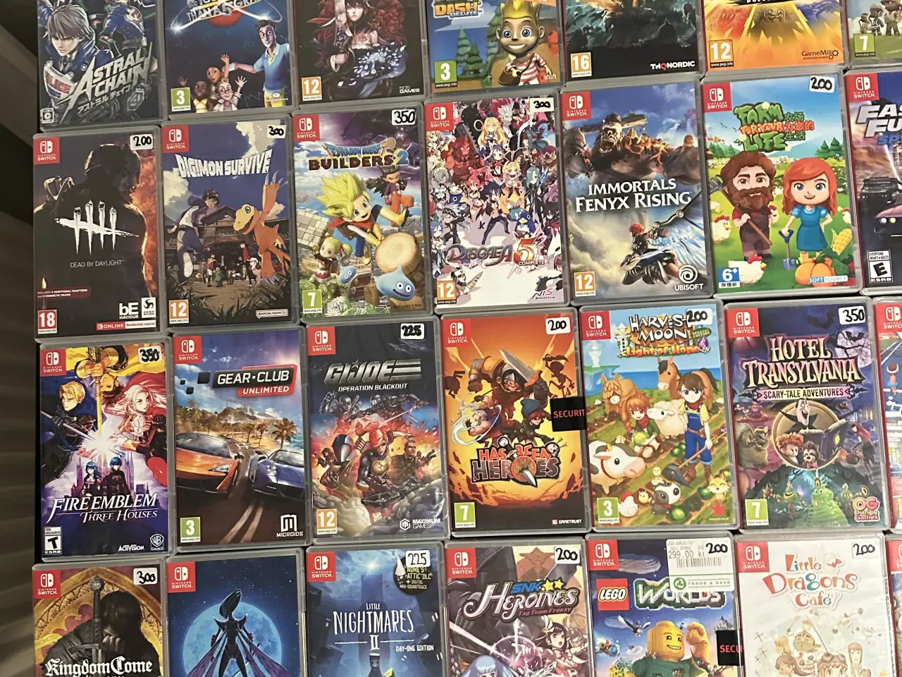 Billede 4 - Seperate Priser! 100 stk Nintendo Switch Spil