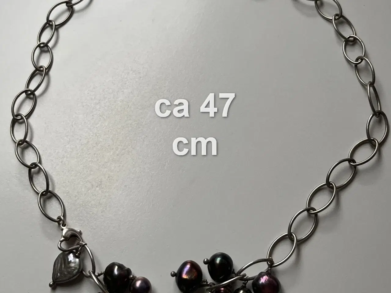Billede 1 - Smykkesæt i sølv med perler fra Stone2wear