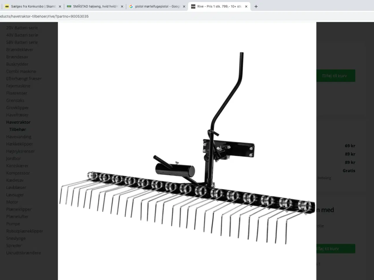 Billede 1 - Rive til Texas Havetraktor