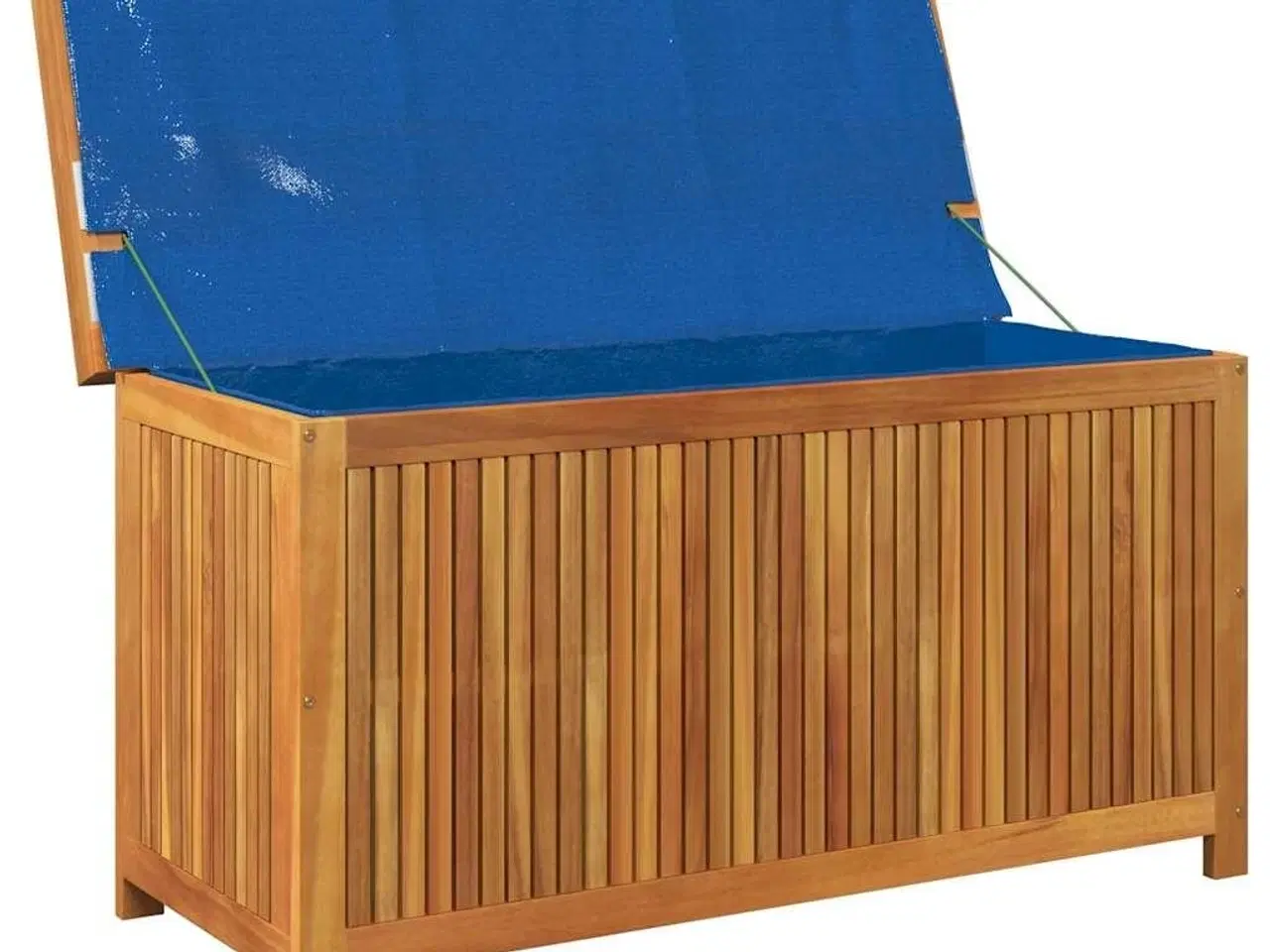 Billede 4 - Udendørs hyndeboks 113x50x60,5 cm massivt akacietræ