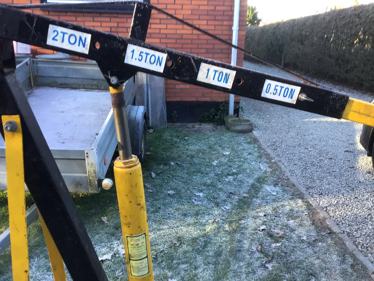 Billede 2 - Hydraulisk girafløfter