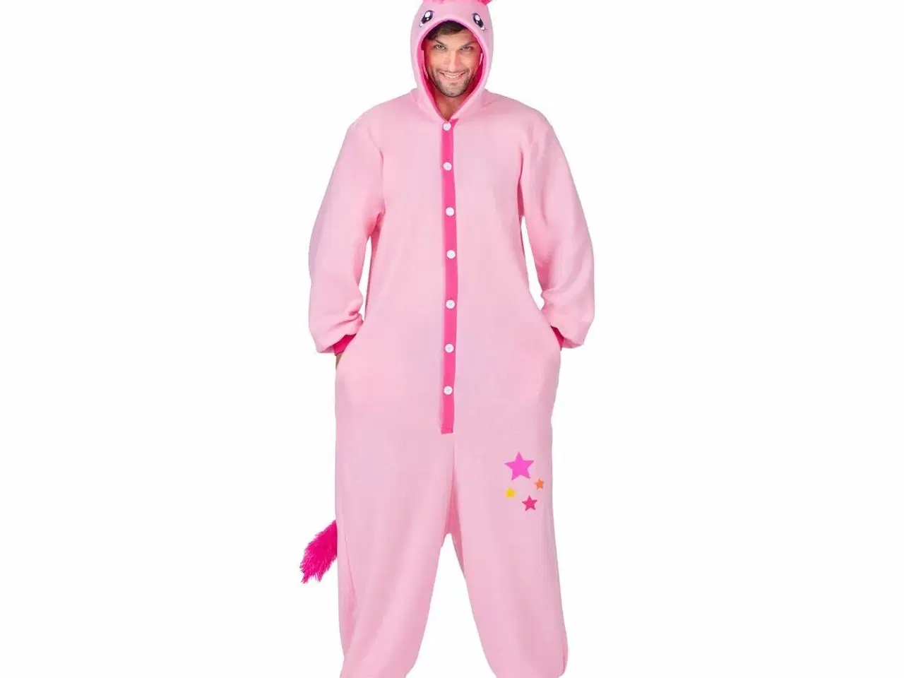 Billede 5 - Voksenkostume - Pink Enhjørning (L/XL/XXL)