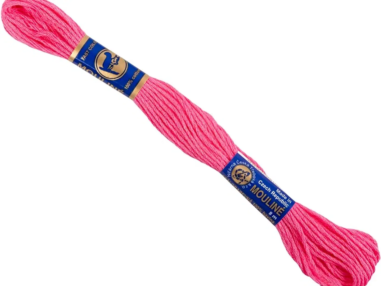 Billede 1 - Broderigarn, pink, 12x8 m/ 1 pk.