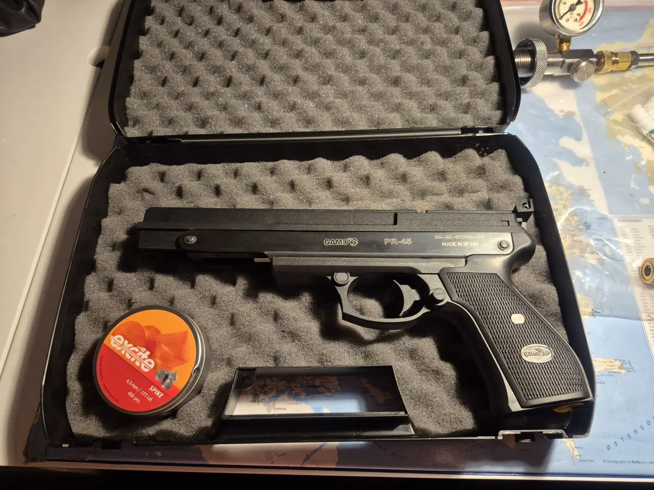 Billede 5 - Gamo luftpistol pr-45, rekylfri 4,5 mm.  SOM NY.