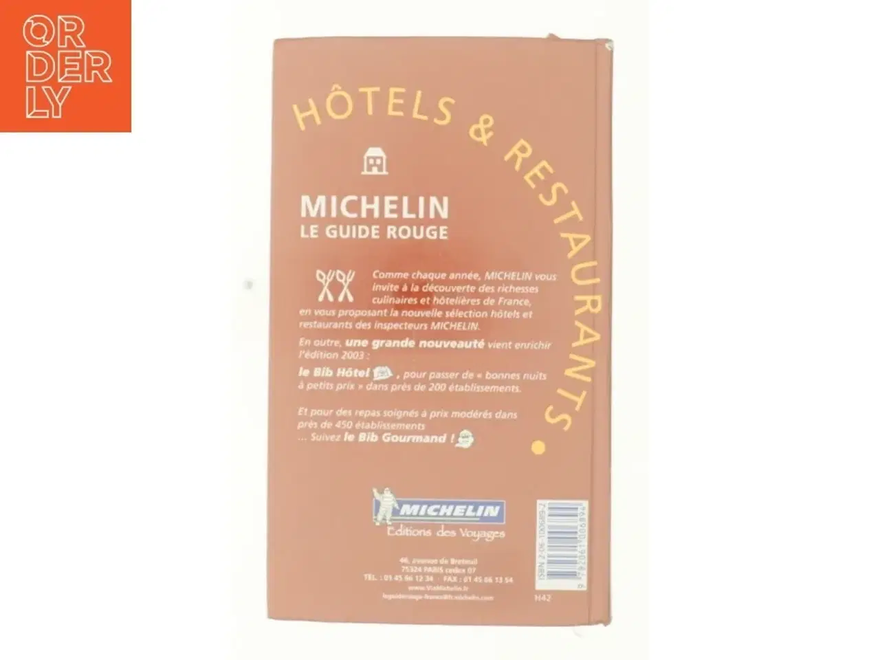 Billede 3 - Michelin Red Guide France 2003 af Michelin Travel Publications Staff (Bog)