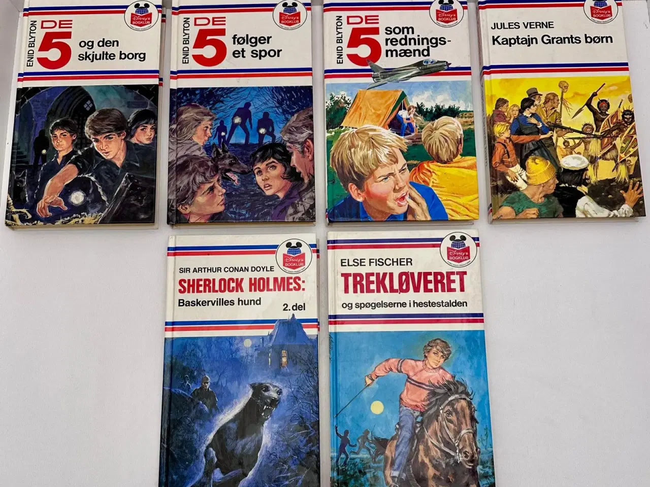 Billede 1 - KÆMPE LOT: 38 Retro-klassikere fra Disneys Bogklub