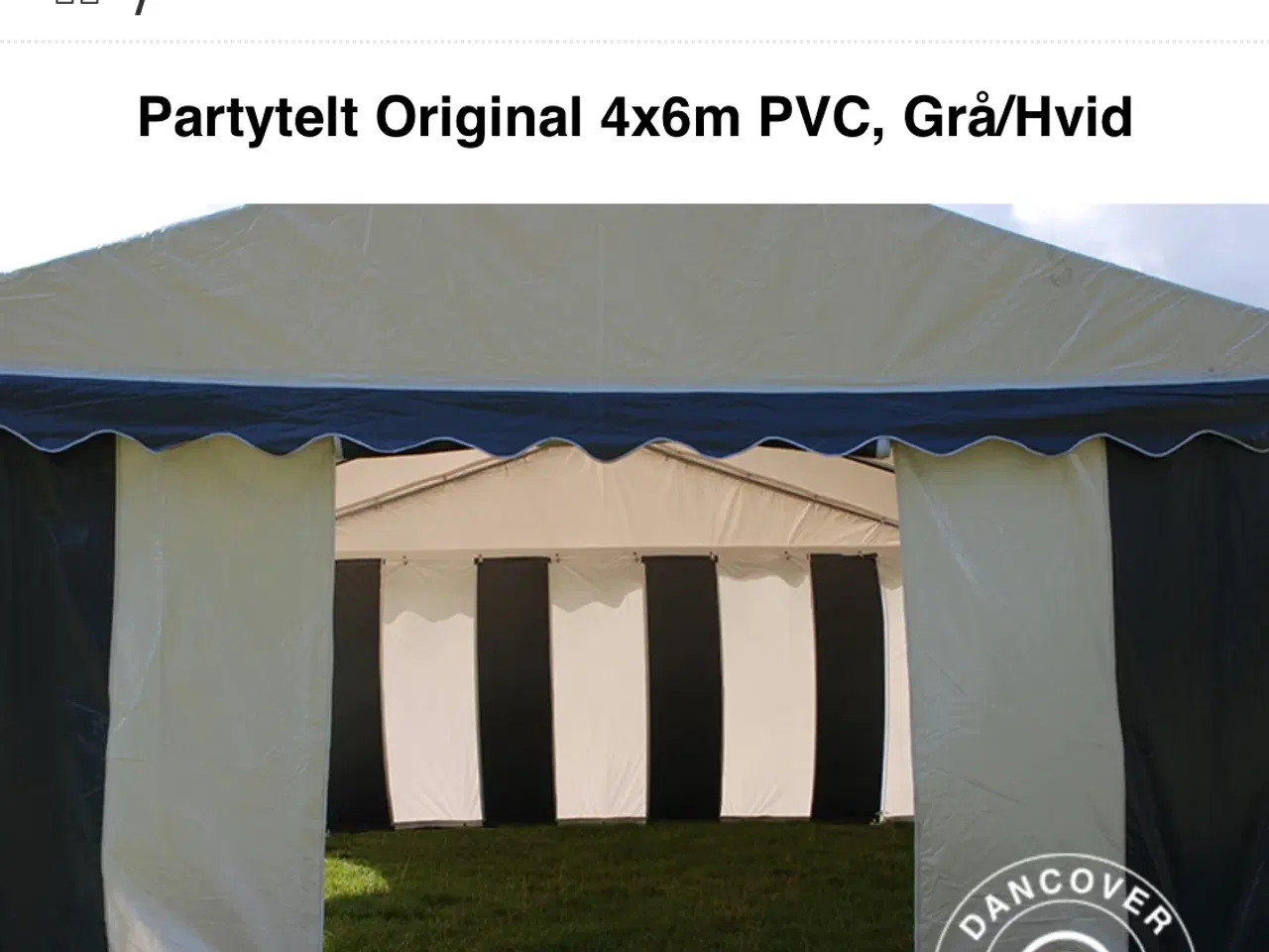 Billede 7 - Partytelt 4 x 6 meter fra Dancover PVC