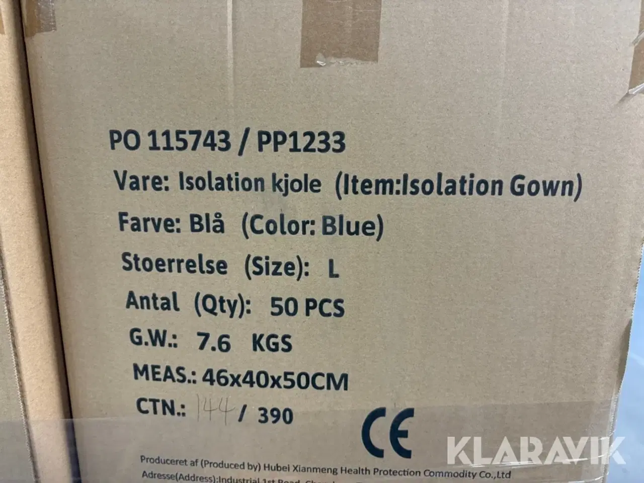 Billede 2 - Isolationskjoler Str. L - 4 paller