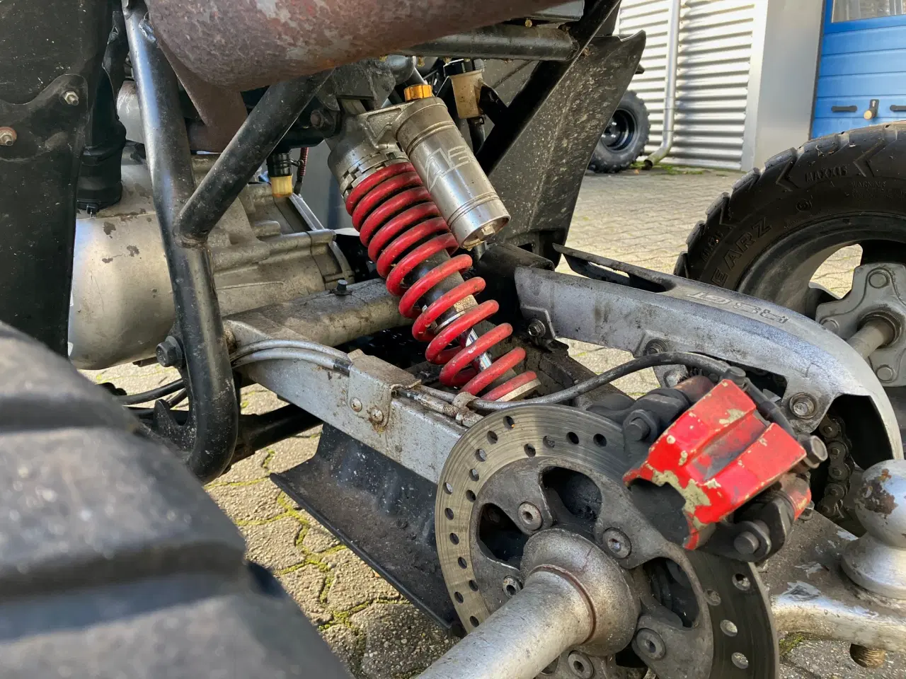 Billede 12 - Aeon Supermoto 400, indreg. som bil