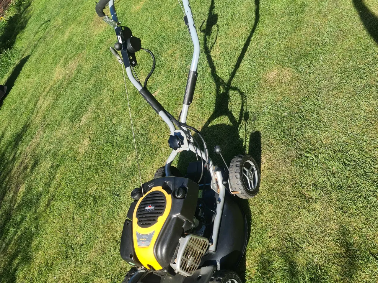 Billede 3 - Stiga Bio selvkørende plæneklipper og selvstart 