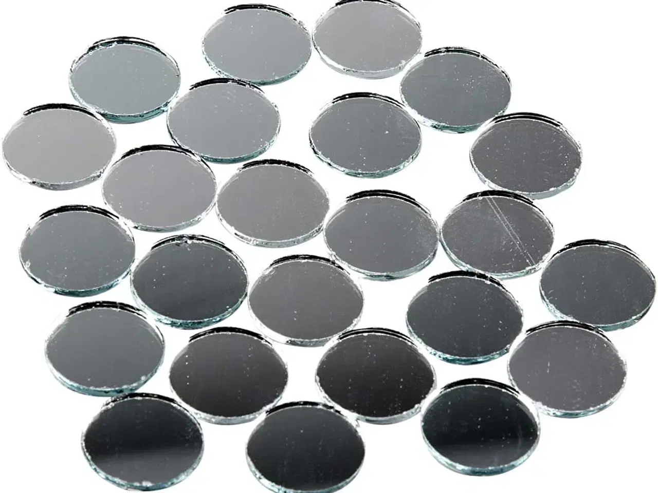 Billede 1 - Rund Spejlmosaik 18 mm - 400 stk. til Dine Projekter