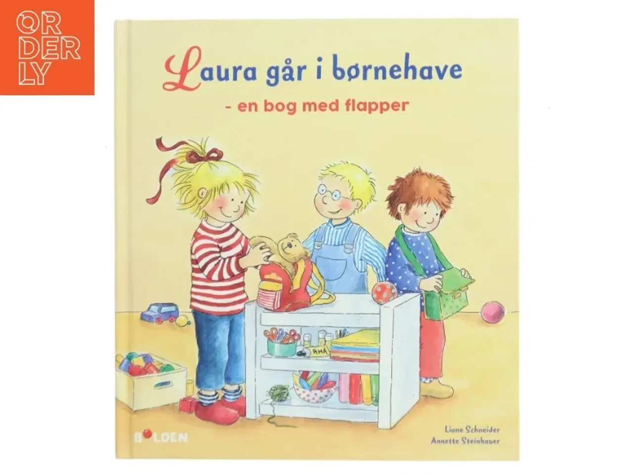 Billede 1 - Laura går i børnehave - en bog med flapper af Liane Schneider (Bog)