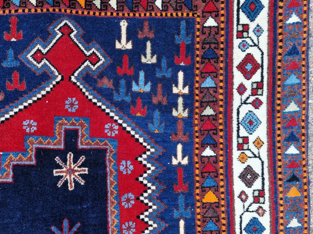 Billede 6 - Vintage afshar nomader tæppe.