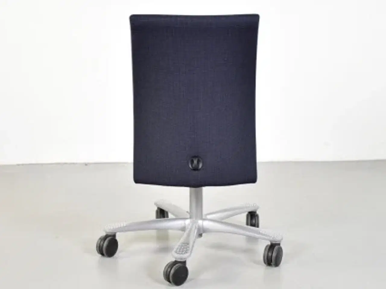 Billede 3 - Häg h04 credo 4200 kontorstol med blåt polster og høj ryg