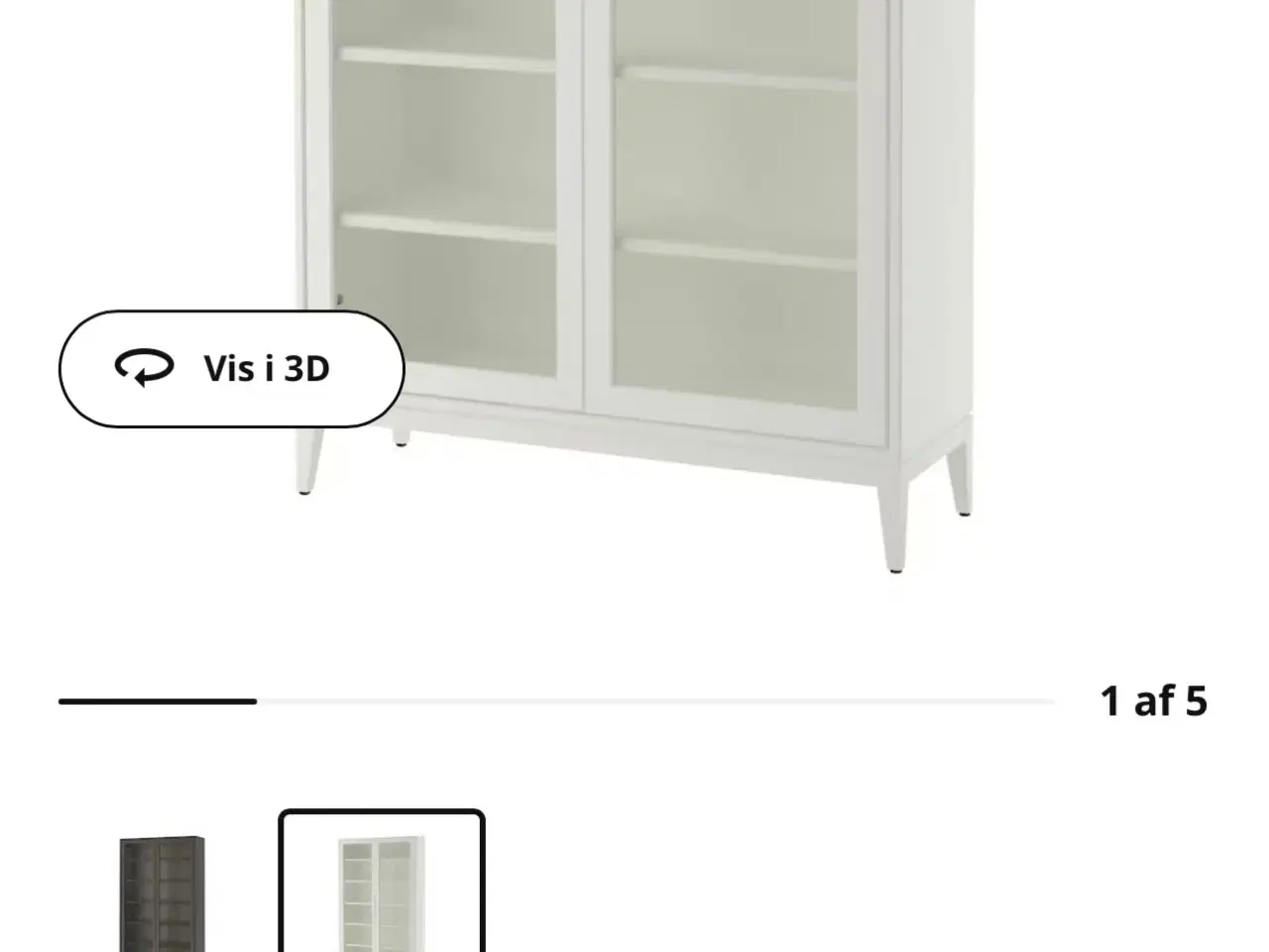 Billede 4 - Helt nyt Vitrineskab Ikea