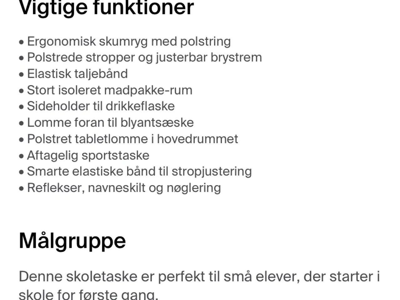 Billede 19 - Jeva skoletaske med gymnastikpose og penalhus fra 