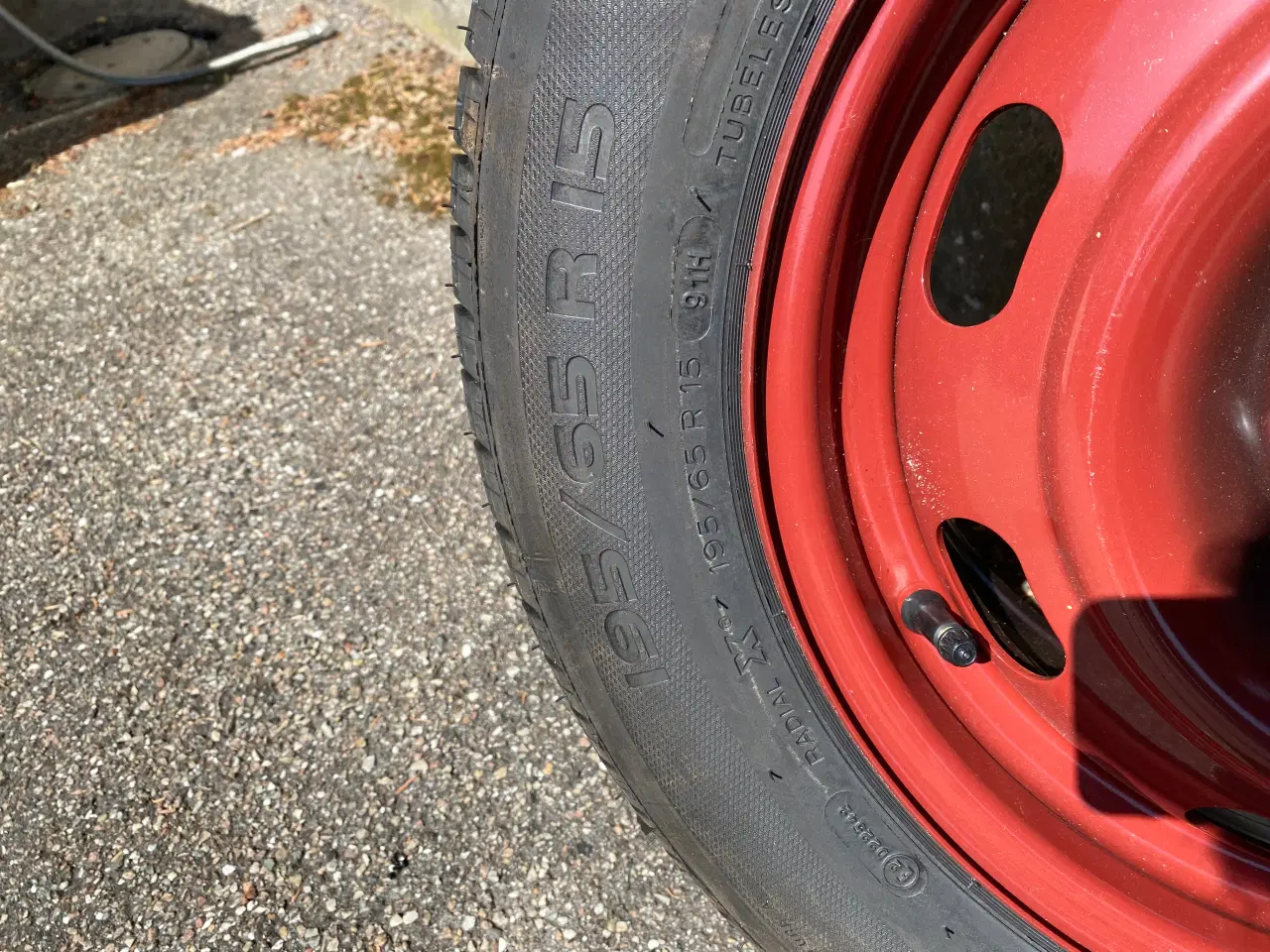 Billede 2 - Reservehjul m. Michelin dæk - 195/65/15