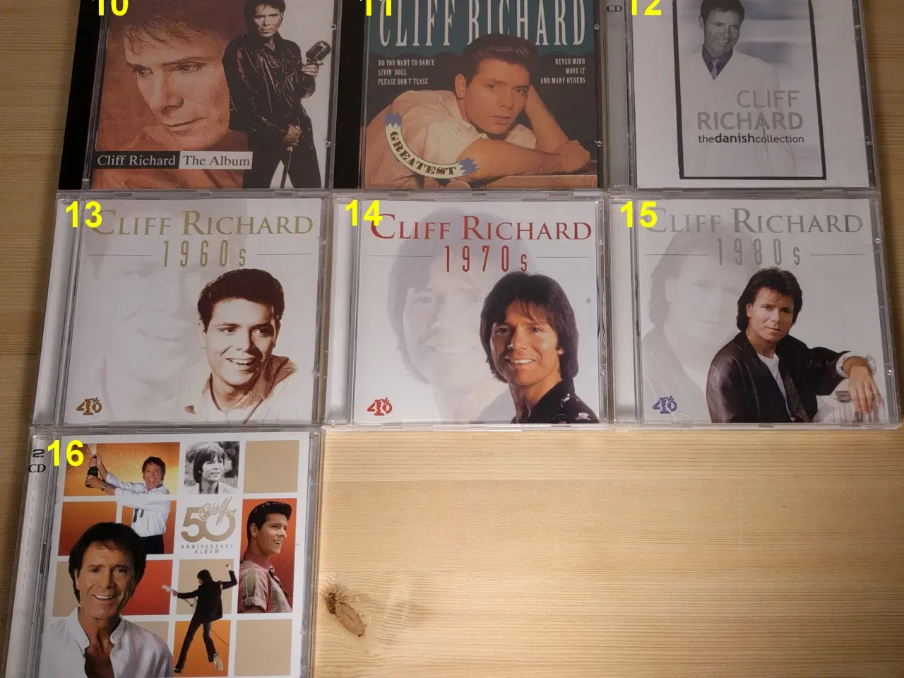 Billede 2 - Cliff Richard CD'er: 16 Titler
