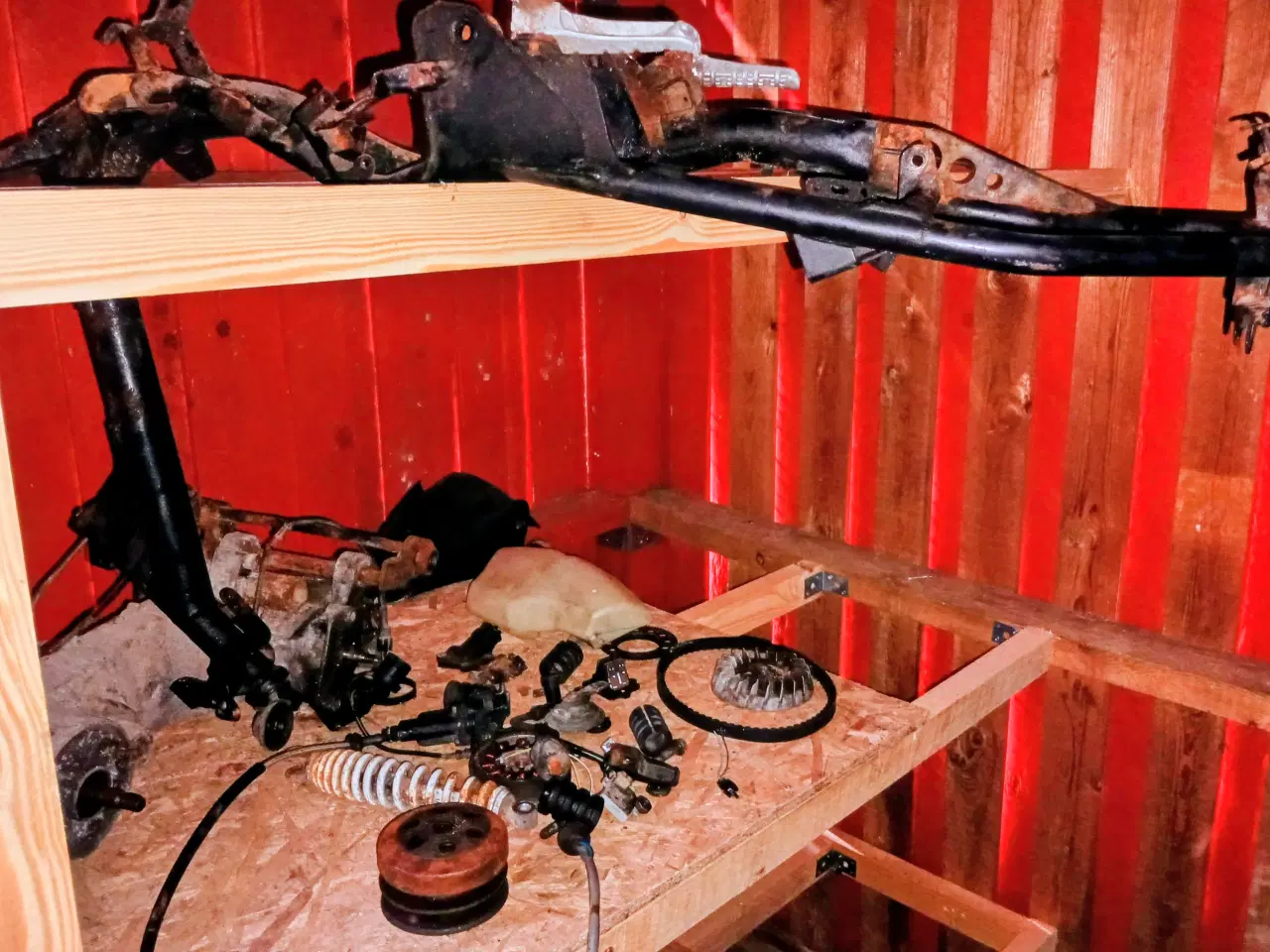 Billede 3 - Dele til yamaha jog r sælges 