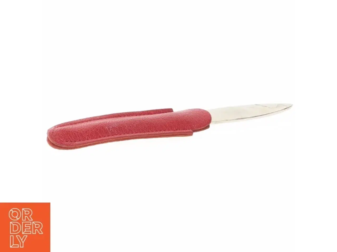 Billede 2 - Kniv med rødt etui (str. 12,5 cm)