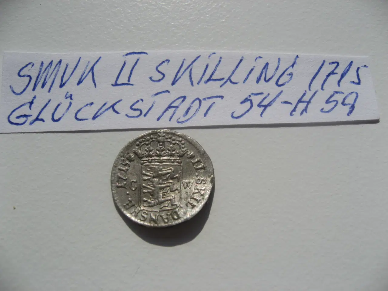 Billede 1 - Smuk II Skilling 1715, Glückstadt