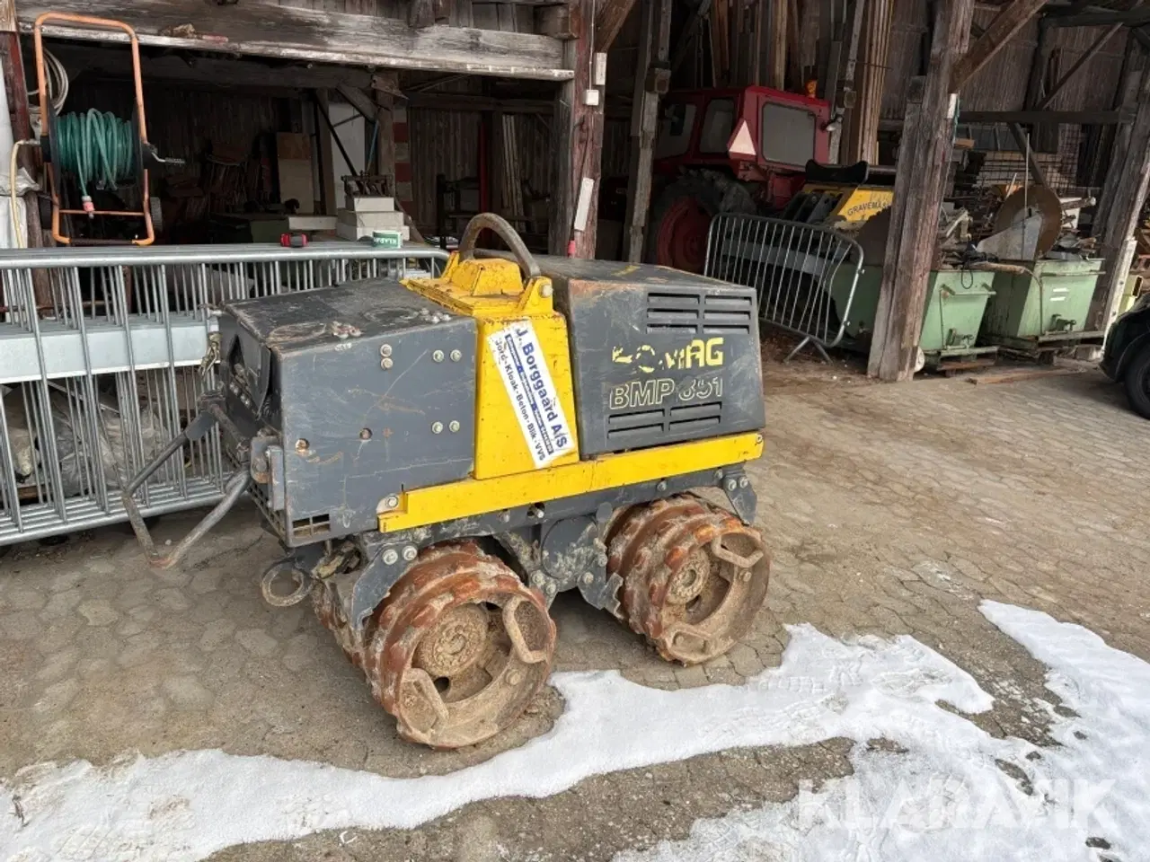 Billede 1 - Vejtromle Bomag Bmp 851