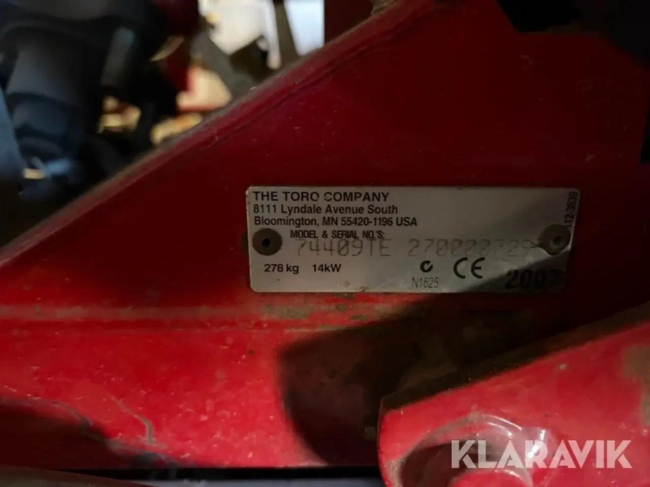 Billede 5 - Græsslåmaskine Toro Græsslåmaskiner