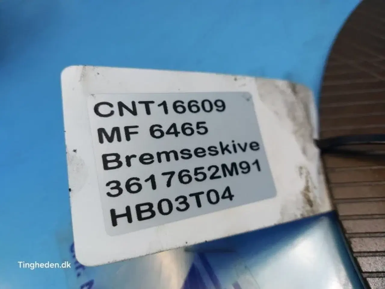 Billede 12 - Massey Ferguson 6465 Bremseskive 3617652M91