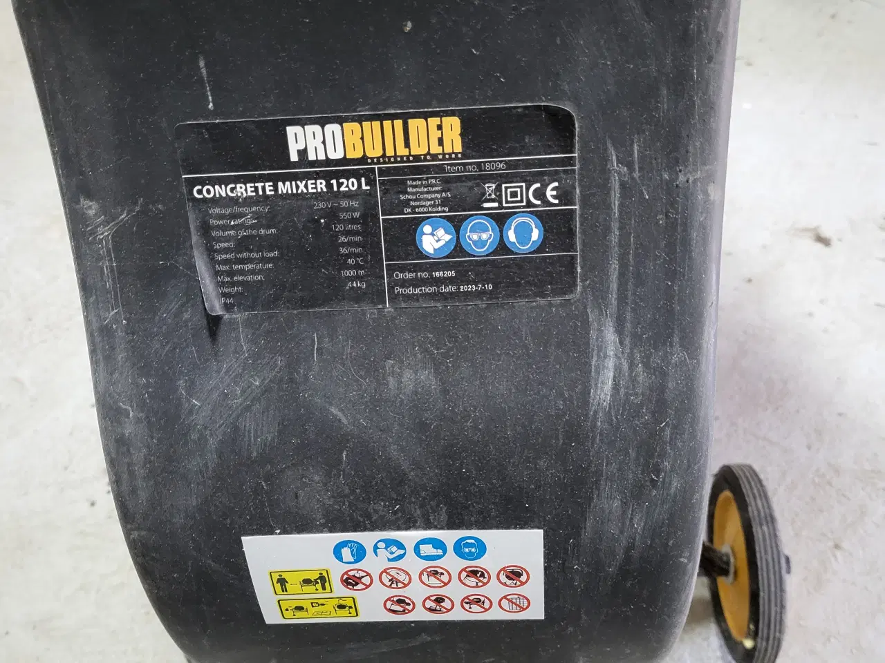 Billede 4 - Betonblander 120 liter