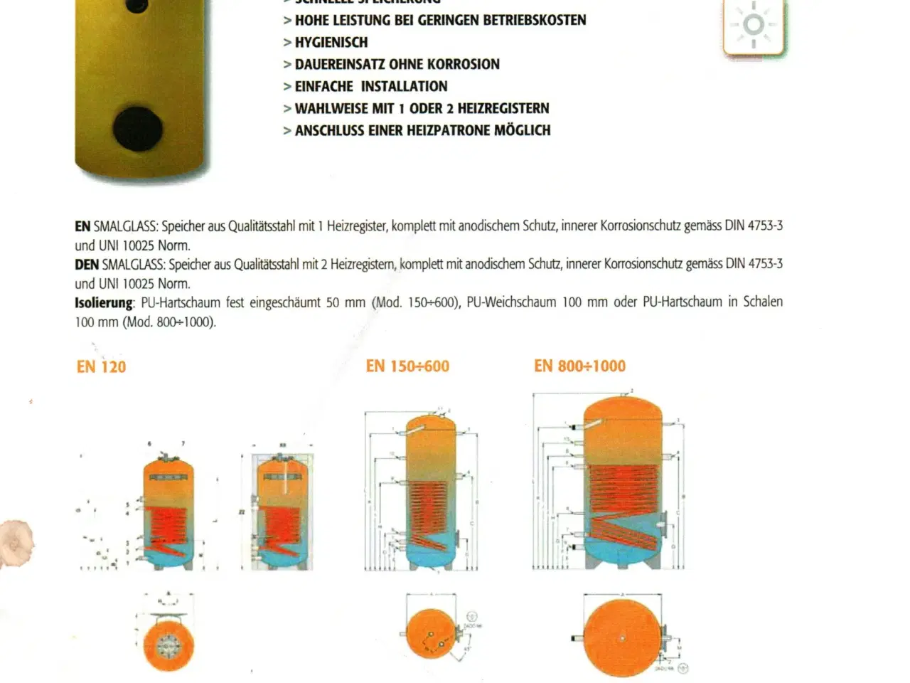 Billede 7 - Varmtvandsbeholder – 300 Liter med 2 Spiraler