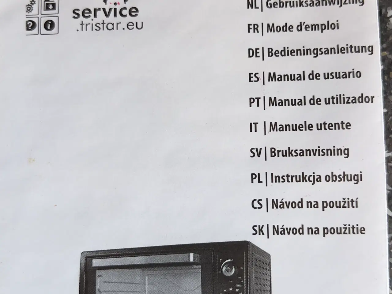 Billede 3 - Miniovn -  Campingovn Tristar OV-1446 38 Liter
