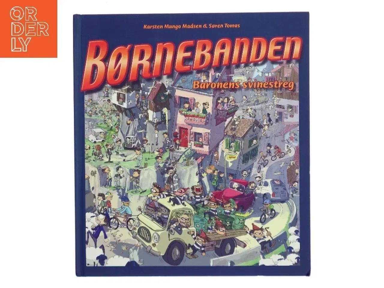 Billede 1 - Børnebanden - Baronens svinestreg (Bog)