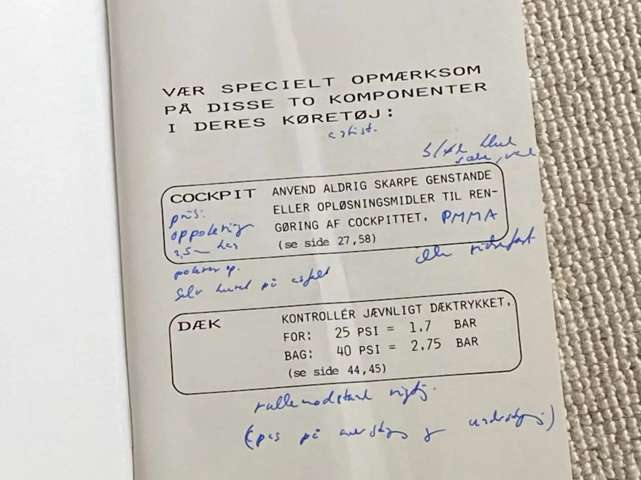 Billede 3 - Mini-el instruktionsbog 1967+ indbydelse til start