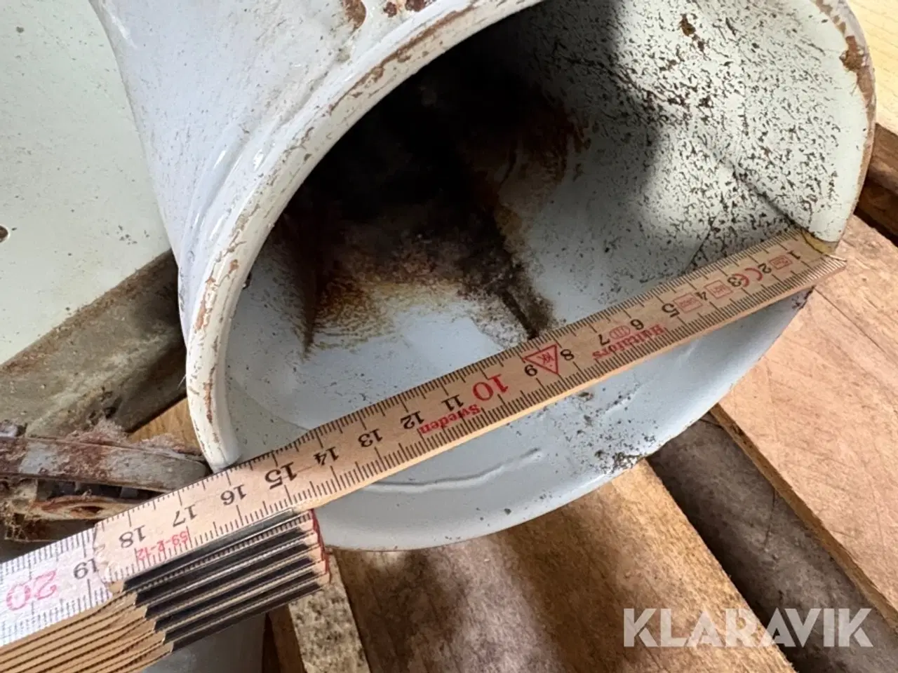 Billede 12 - Kornblæser Kongskilde Overgang indsugning