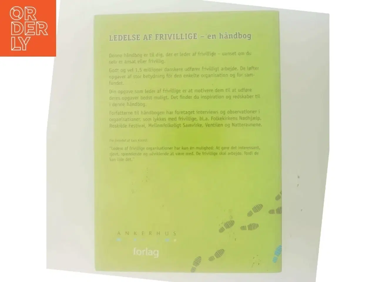 Billede 3 - Ledelse af frivillige - en håndbog af Rie Frilund Skårhøj (Bog)