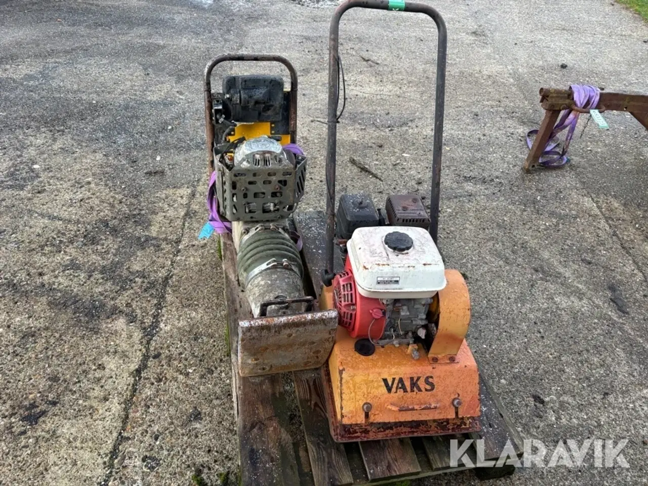 Billede 8 - Pladevibrator + Jordloppe Vaks + Wacker Neuson 2 stk