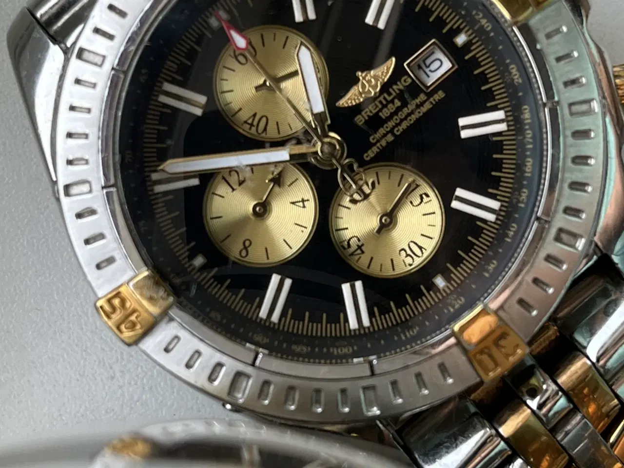 Billede 1 - Hommage ikke Breitling Quartz 1:1