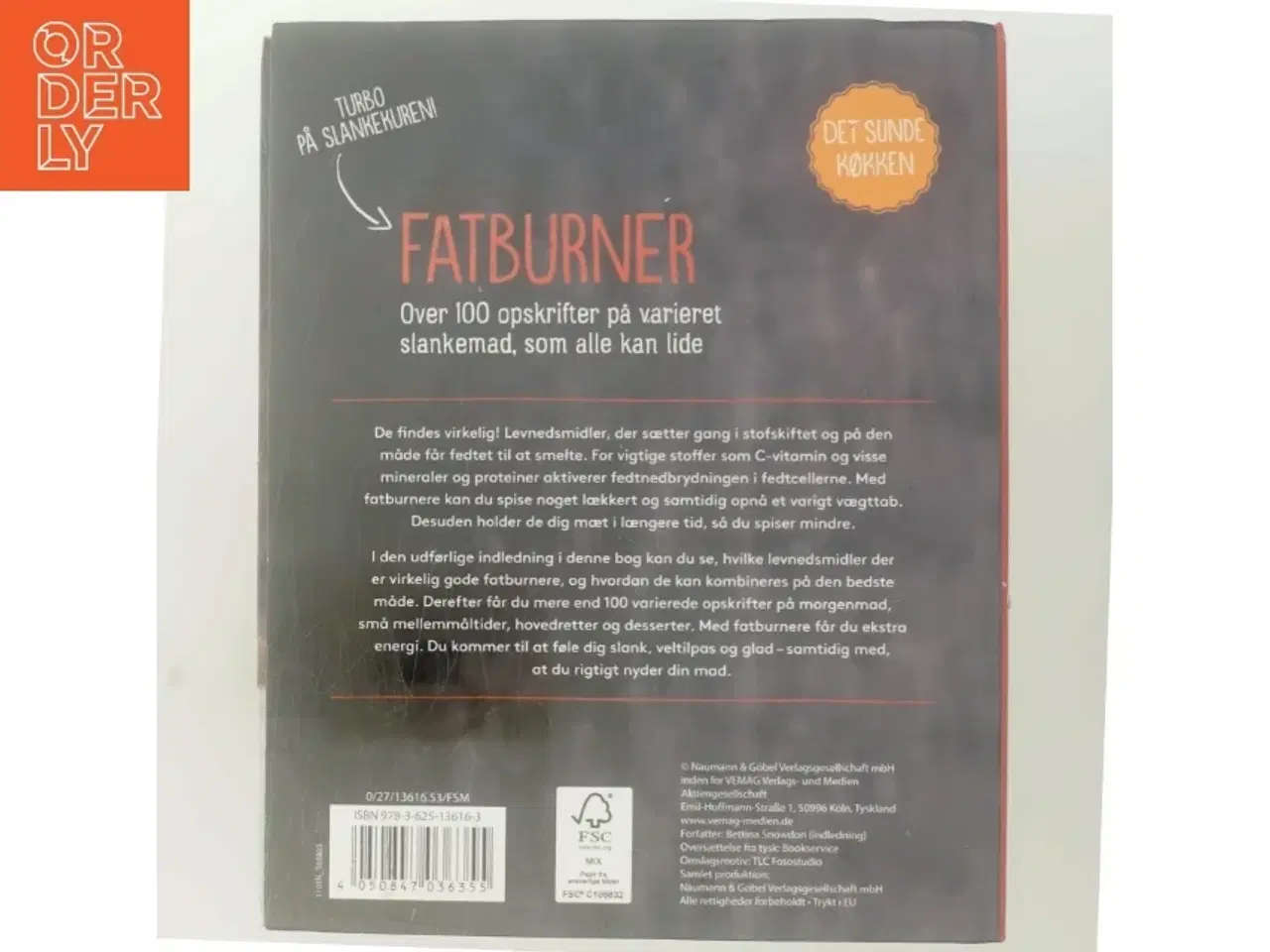 Billede 3 - Fatburner af Bettina Snowdon (Bog)
