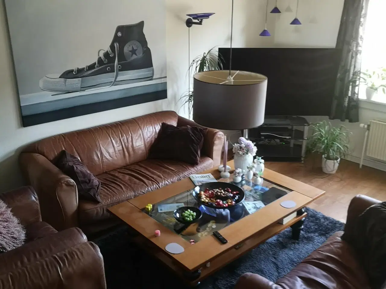 Billede 2 - Sofagruppe i Nubukskind