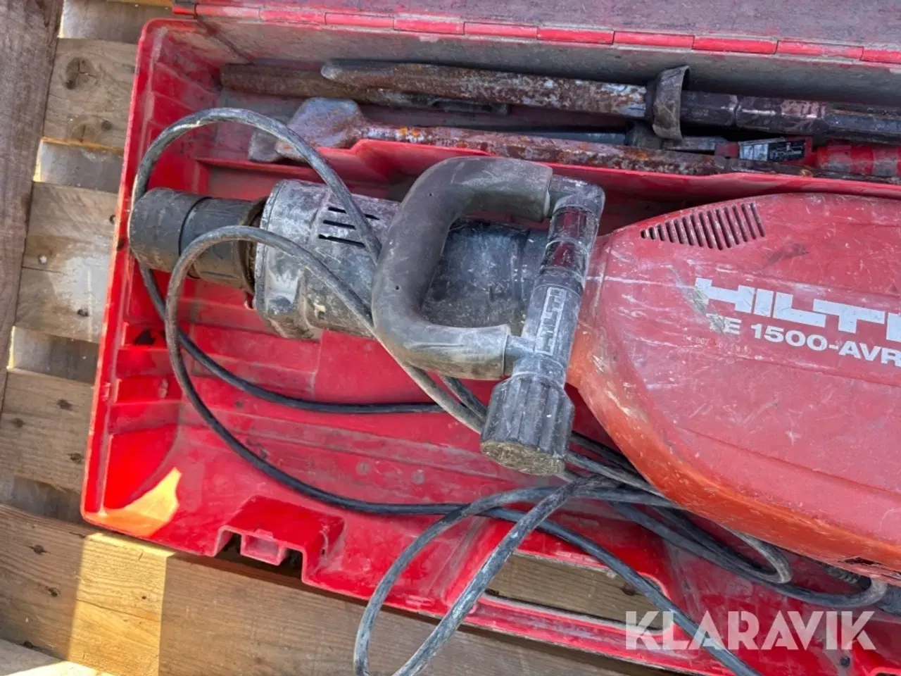 Billede 11 - Mejselhammer Hilti TE 1500-AVR med mejsler