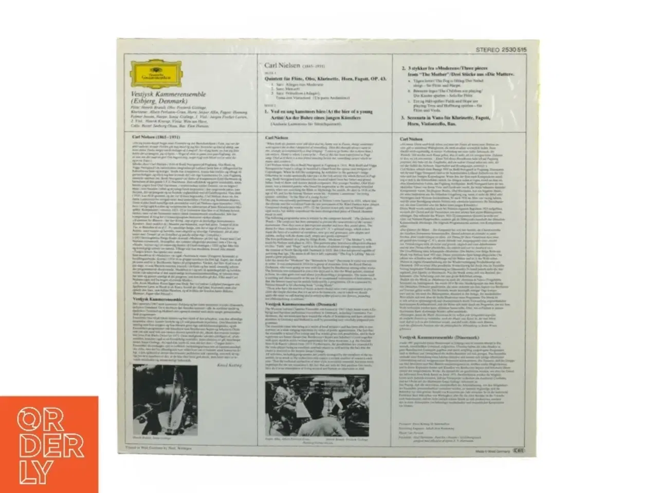 Billede 2 - Carl Nielsen fra Deutsche Grammaphon Afstand (str. 30 cm)