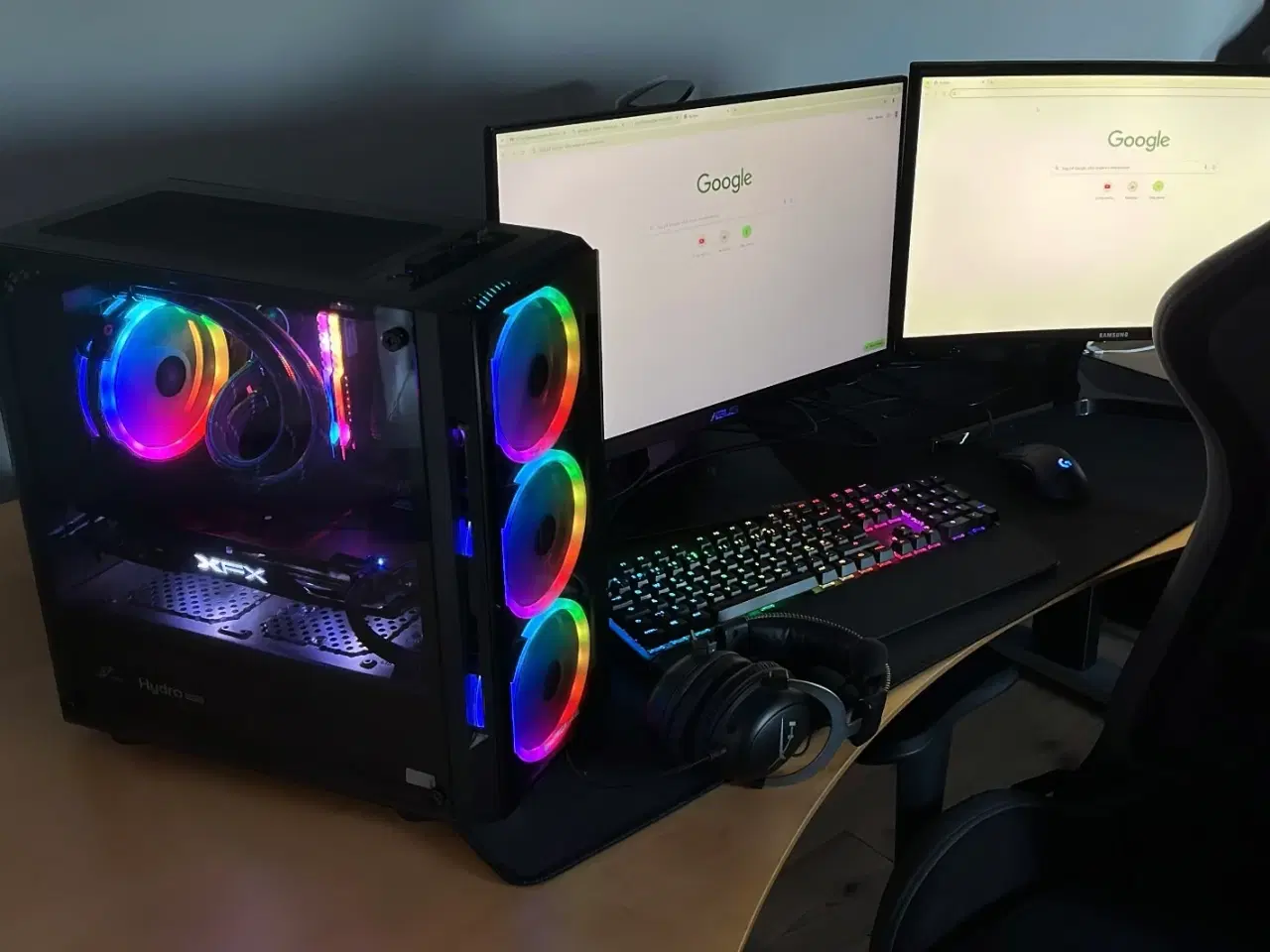 Billede 5 - Gamer PC fra Shark Gaming + Setup